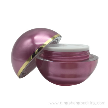 Pot cosmetique vide rose masque sphere pot de creme pot 30ml